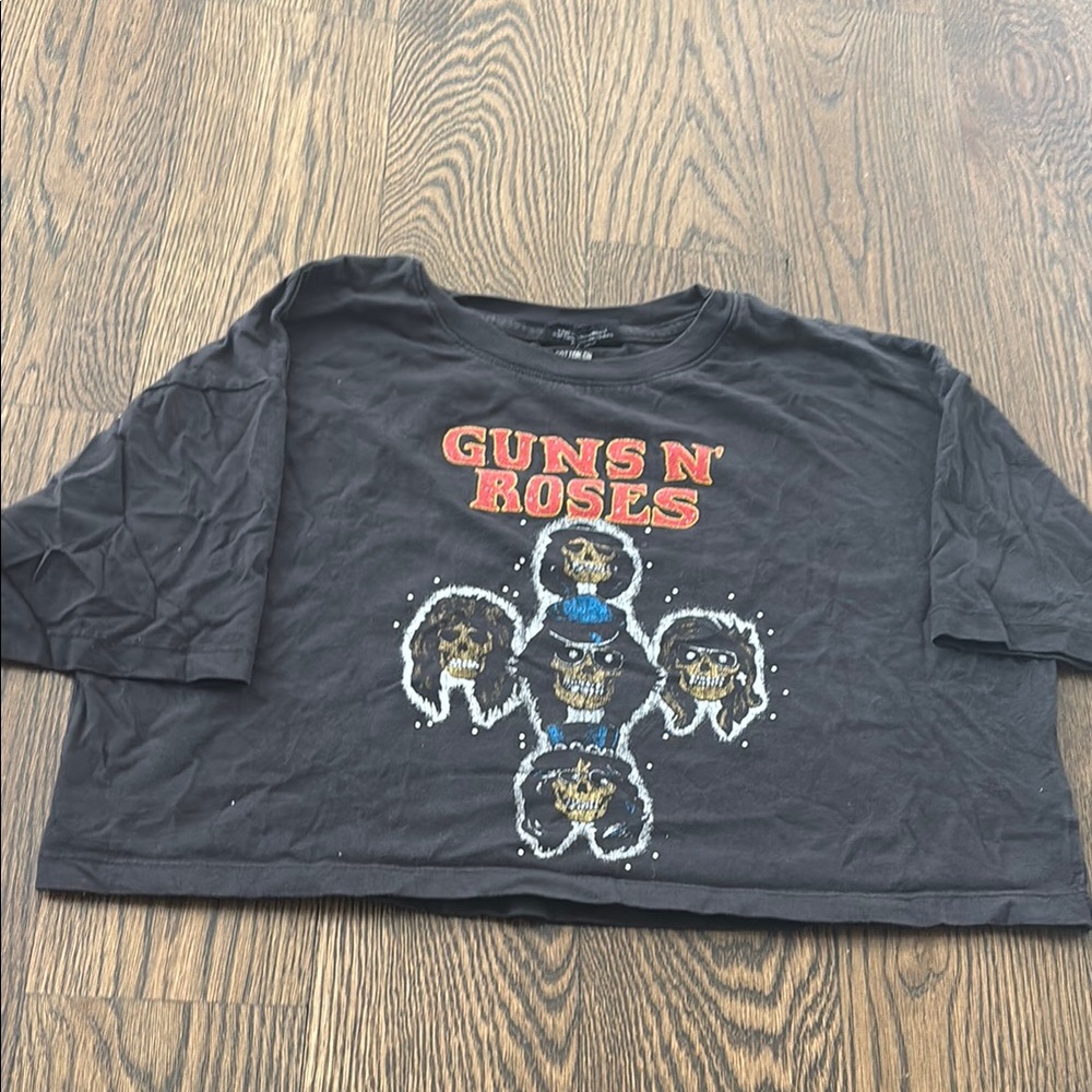 Cotton on - Guns N’ Roses Kids Graphic T-Shirt - Black XS PP